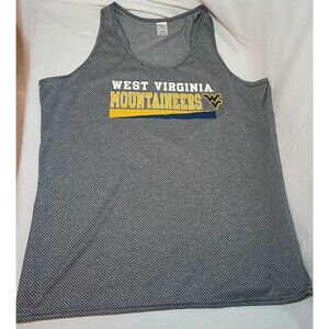 Women's XL West Virginia Mountaineers Tank Top  College Football Sideline